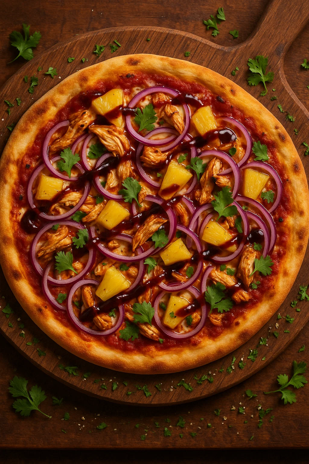 Pizza sortant du four